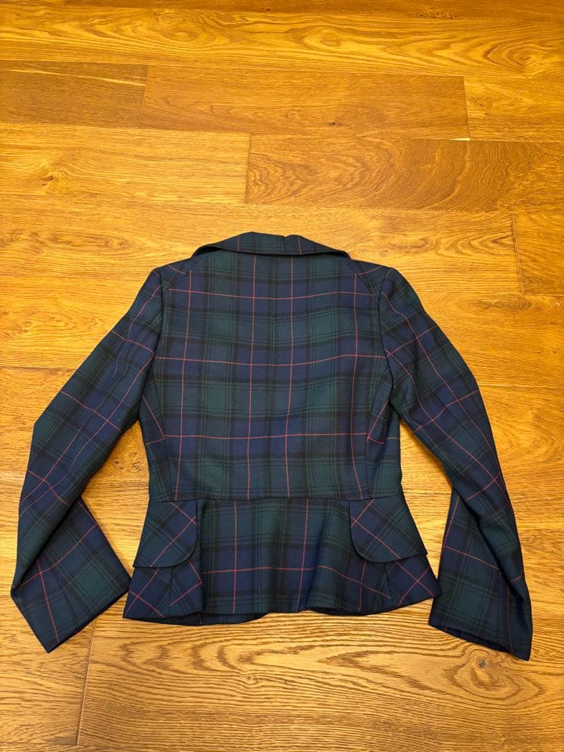 希少ヴィヴィアンウエストウッド　チェック　ラブジャケット　2