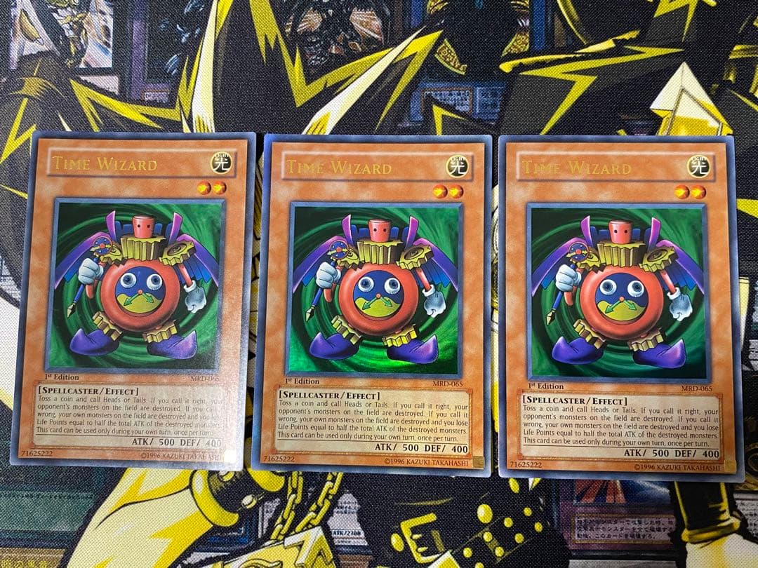 遊戯王 時の魔術師 アジア版 ウルトラ 1st 3枚 MRD