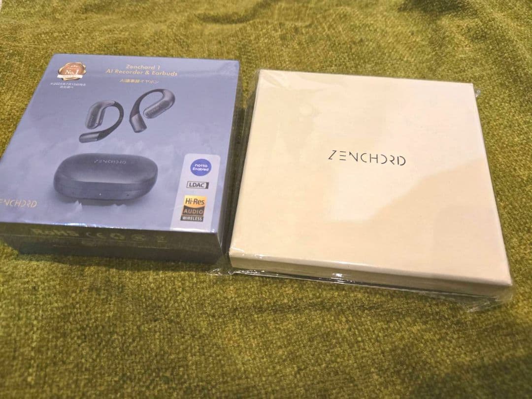 【新品未開封】Zenchord 1 ホワイト AI録音搭載ワイヤレスイヤホン