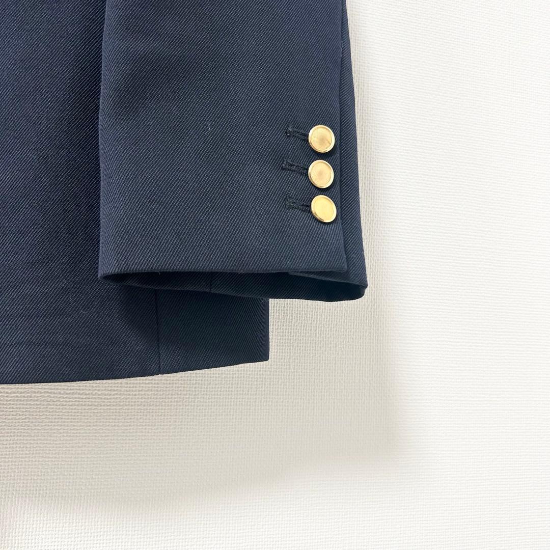 Demi-Luxe BEAMS ドライギャバジン ６ボタン ダブルジャケット