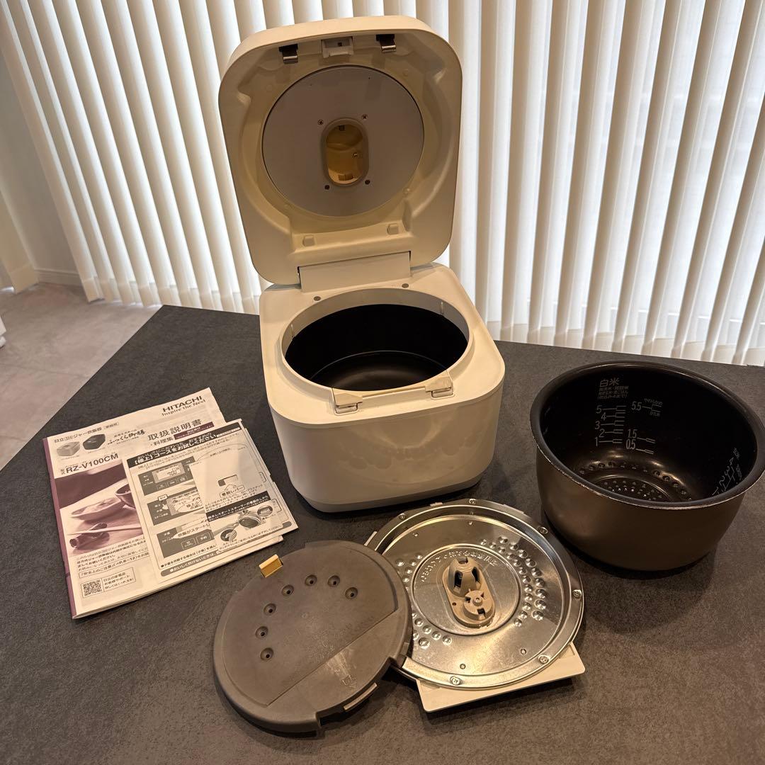日立 炊飯器 ふっくら御膳 RZ-V100CM 定価約4万円 値引き可！