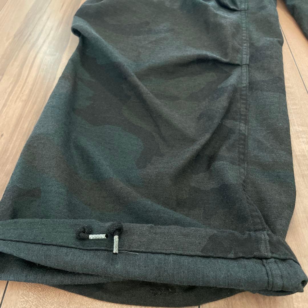 waiper M-65 カーゴパンツ ウッドランド迷彩 黒染め