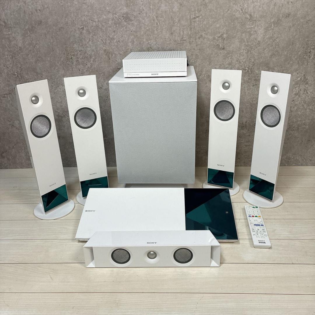 美品 SONY ホームシアターシステム BDV-N1WL ホワイト 5.1ch