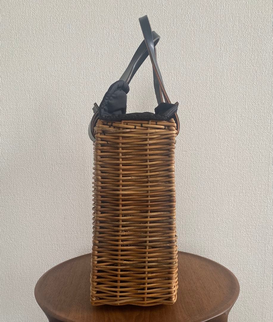 エバゴスebagos角たてバスケットスイッチハンドルリサイクルリップかぶせ黒