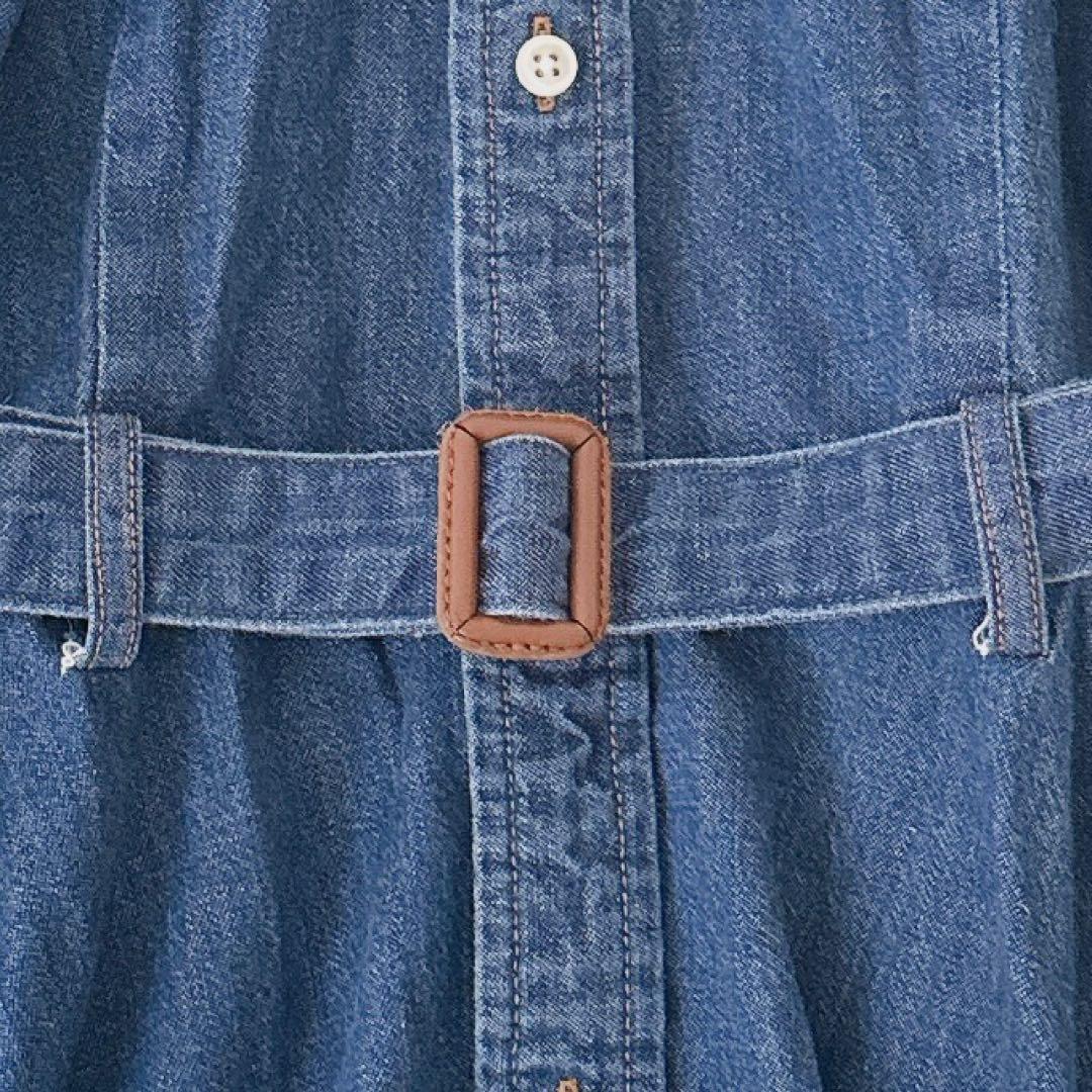 美品 サイズ 6✨ポロラルフローレン デニム シャツワンピース ベルト ポニー