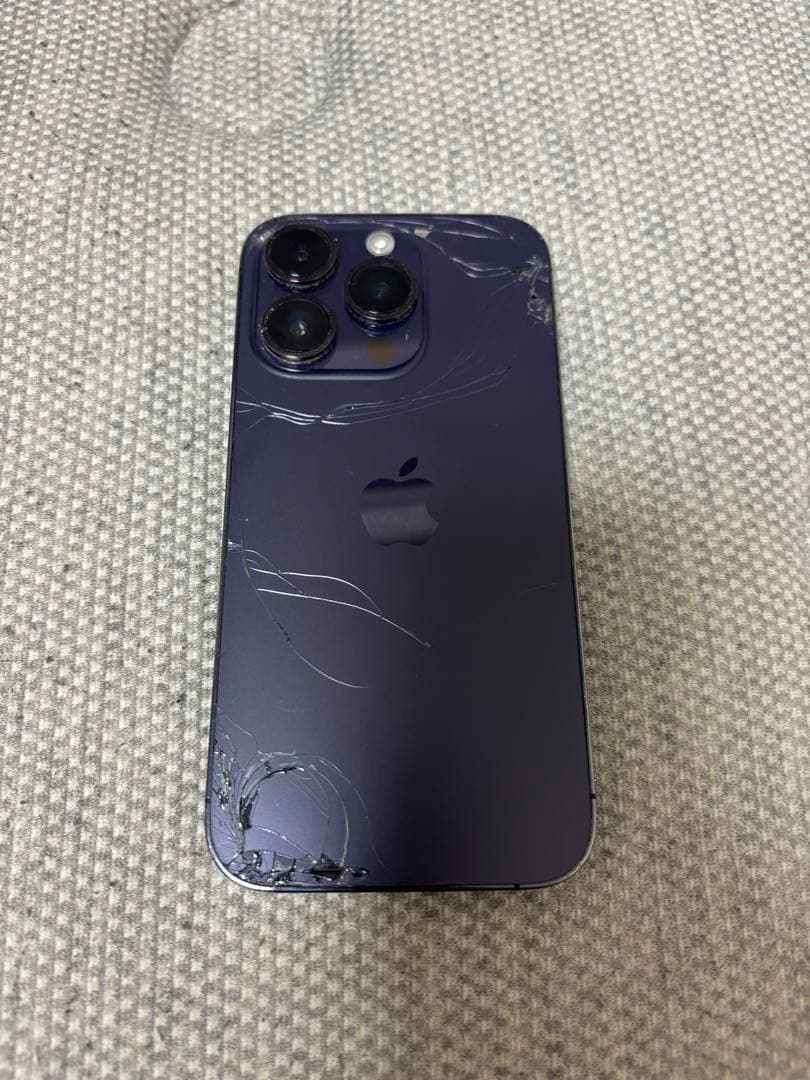 Apple iPhone 14 Pro ディープパープル ジャンク品 本体