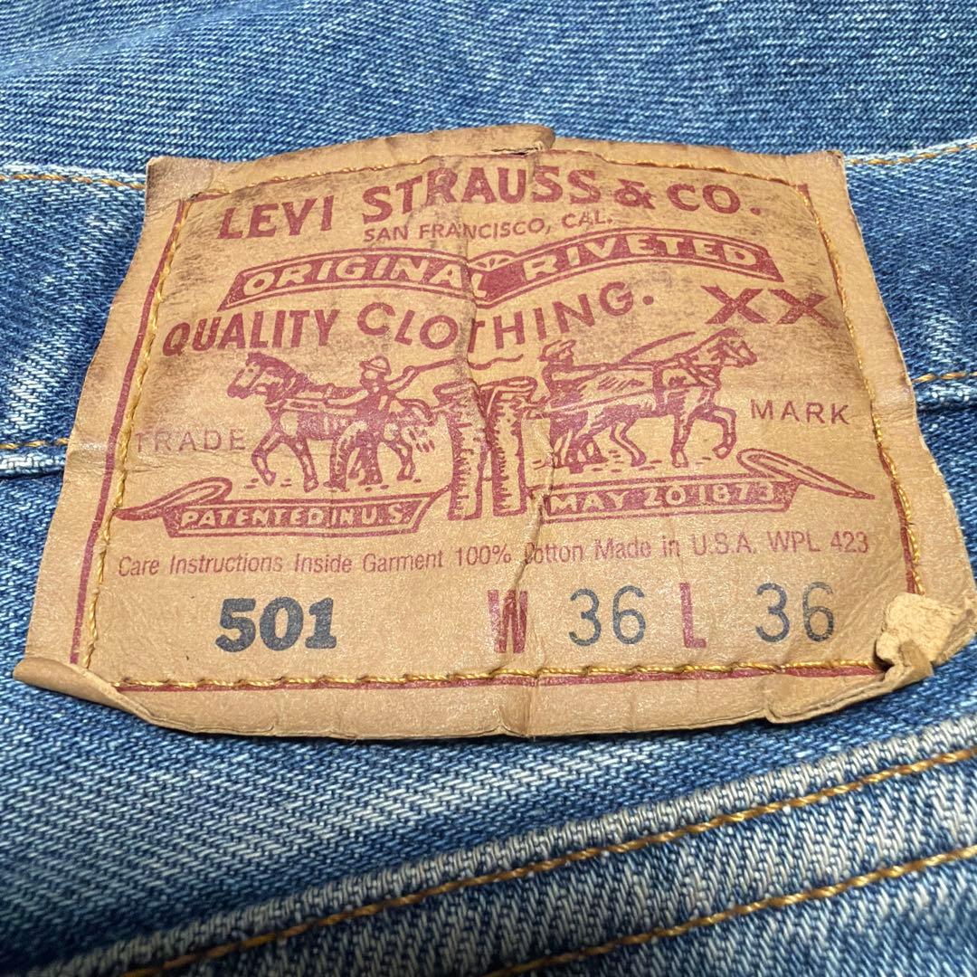 90s激渋ハチノス LEVI'S 501 ビンテージ USA製