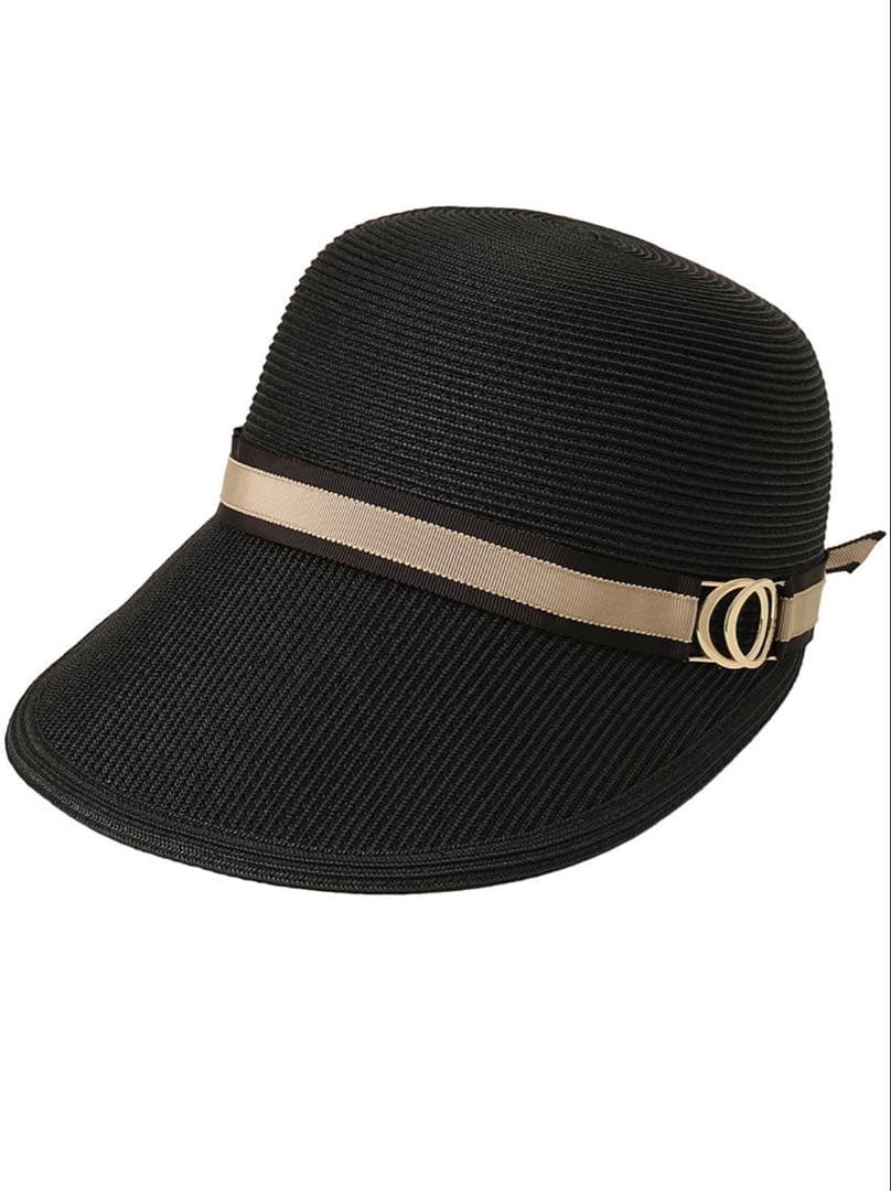 アシーナニューヨーク　新品　帽子　キャップ　リボン　麦わら帽子