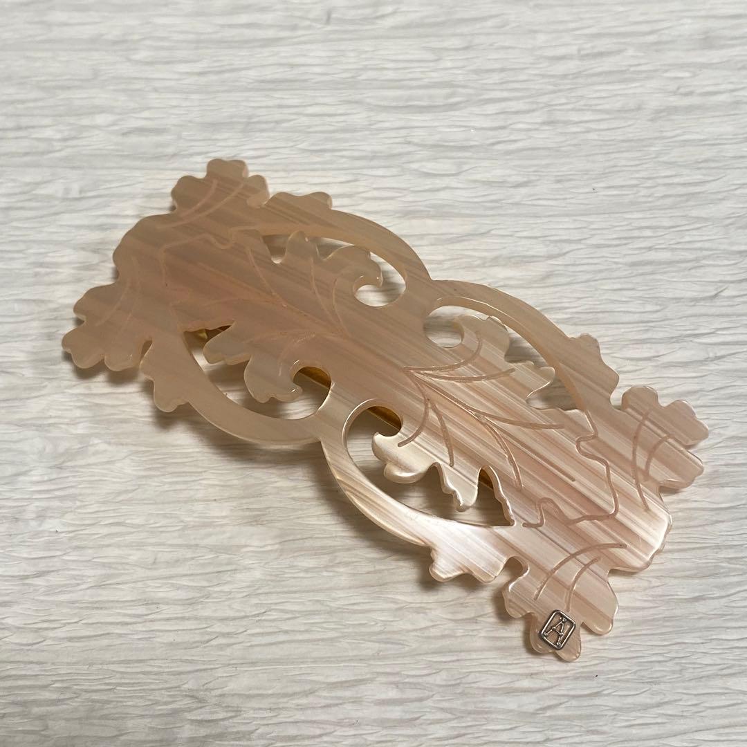 アレクサンドルドゥパリ　バレッタ　ピンク　桜色