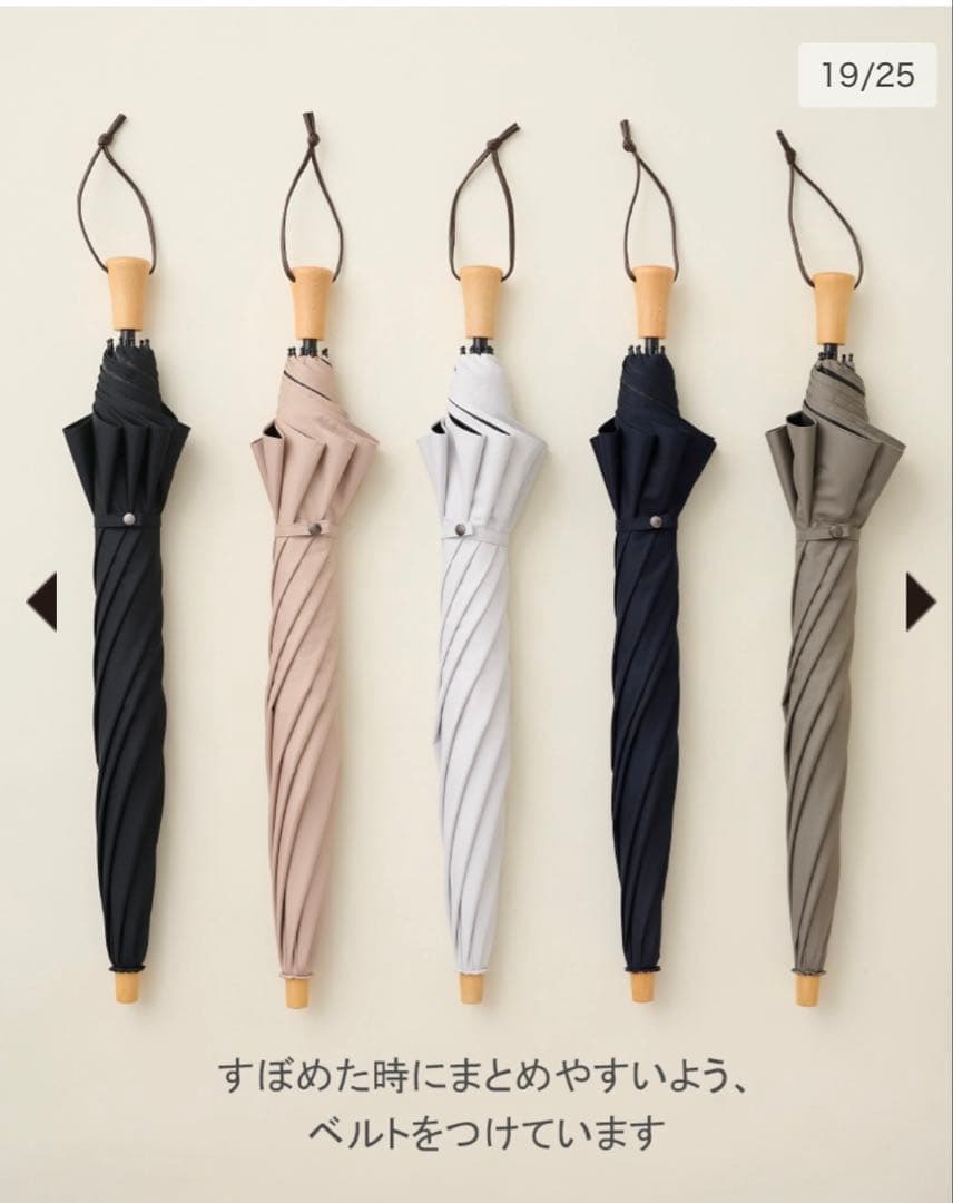 【新品未使用】SUN BARRIER 100 折りたたみ日傘　２段折　ホワイト