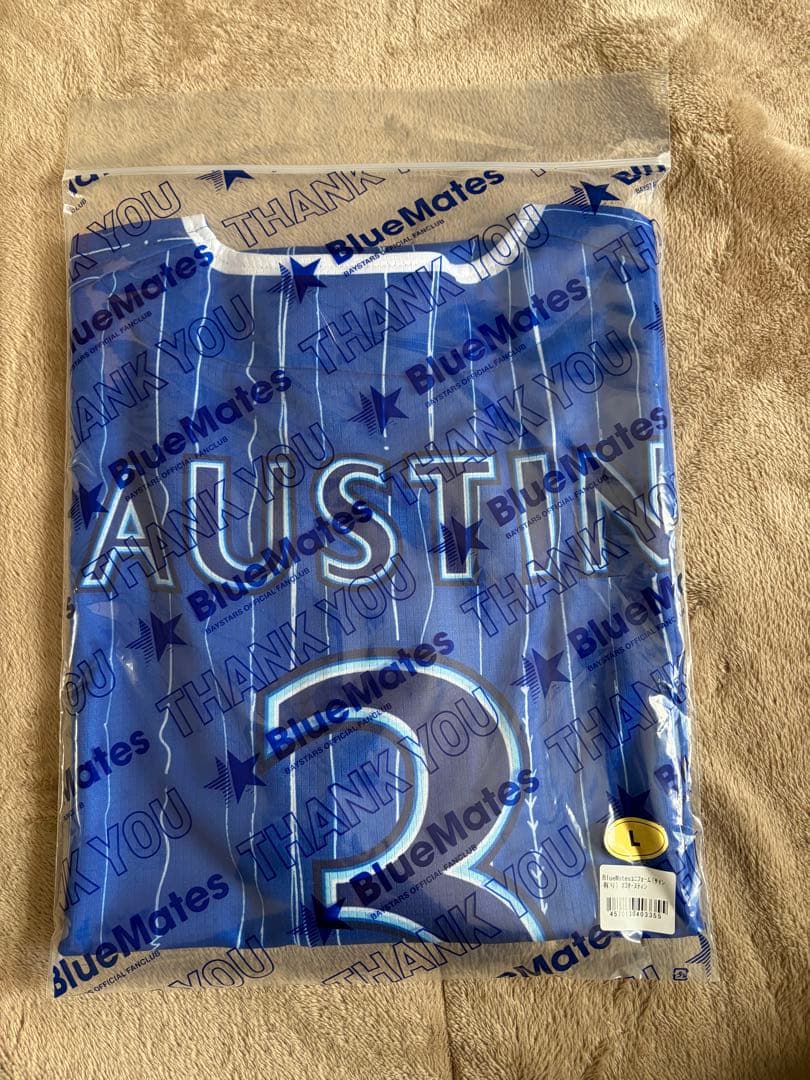 BlueMates ユニフォーム L オースティン選手（サインワッペン付き）