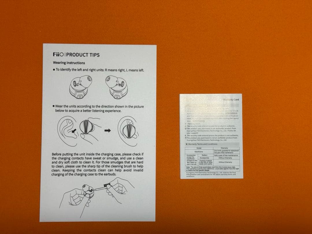 FiiO FW5 イヤーピース未使用
