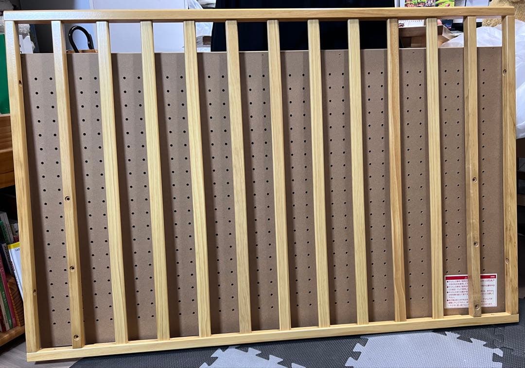 KATOJI カトージ 高さ調節可能、収納付き 木製 ベビーベッド