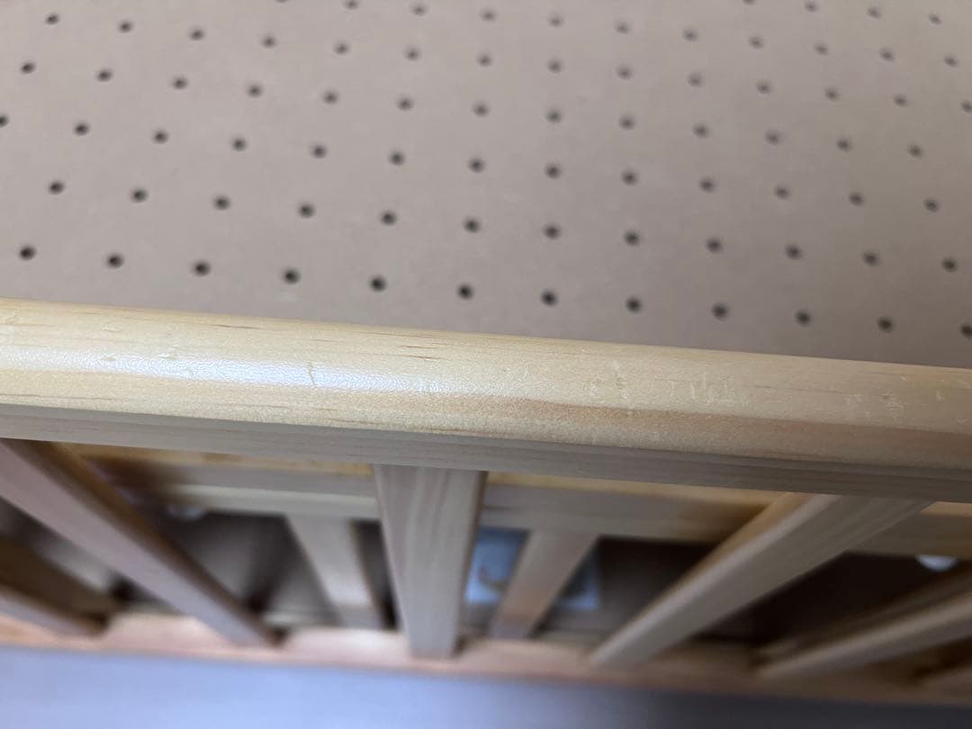 KATOJI カトージ 高さ調節可能、収納付き 木製 ベビーベッド