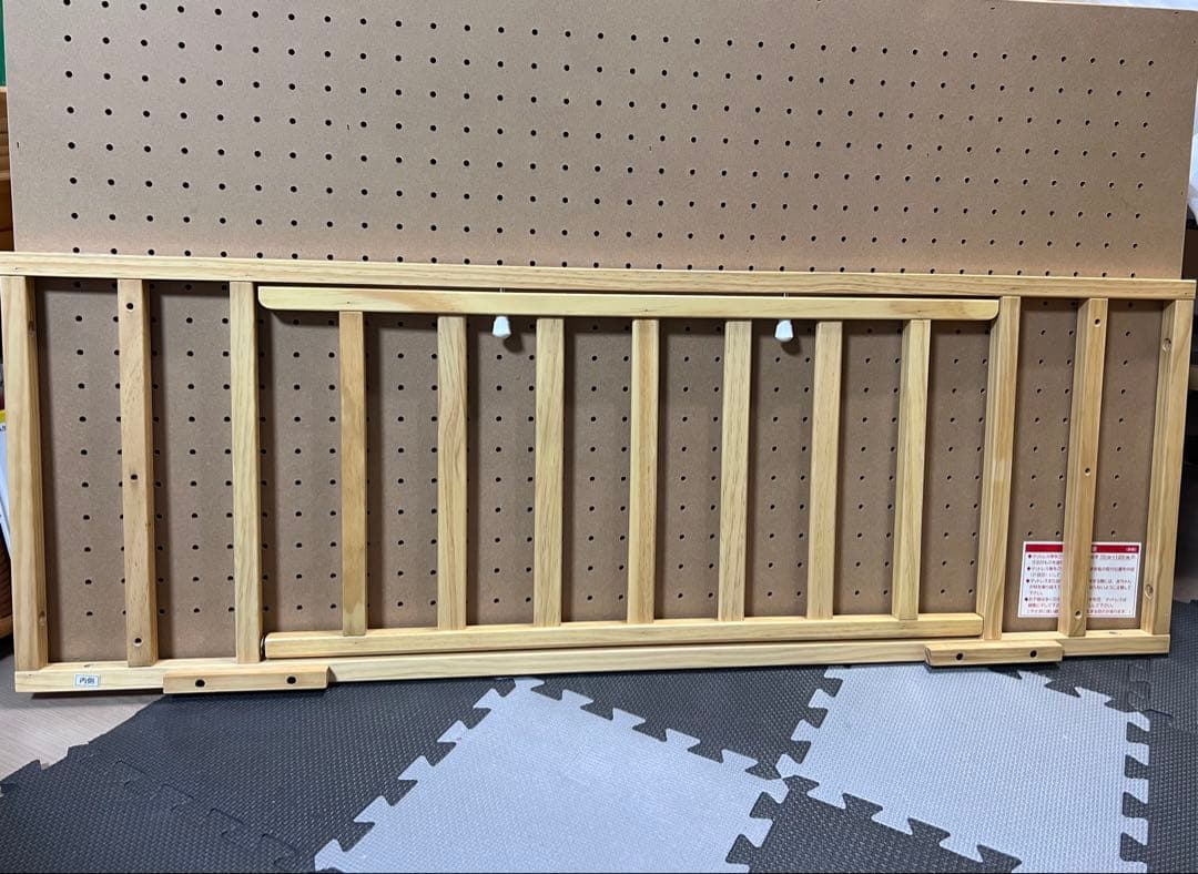 KATOJI カトージ 高さ調節可能、収納付き 木製 ベビーベッド