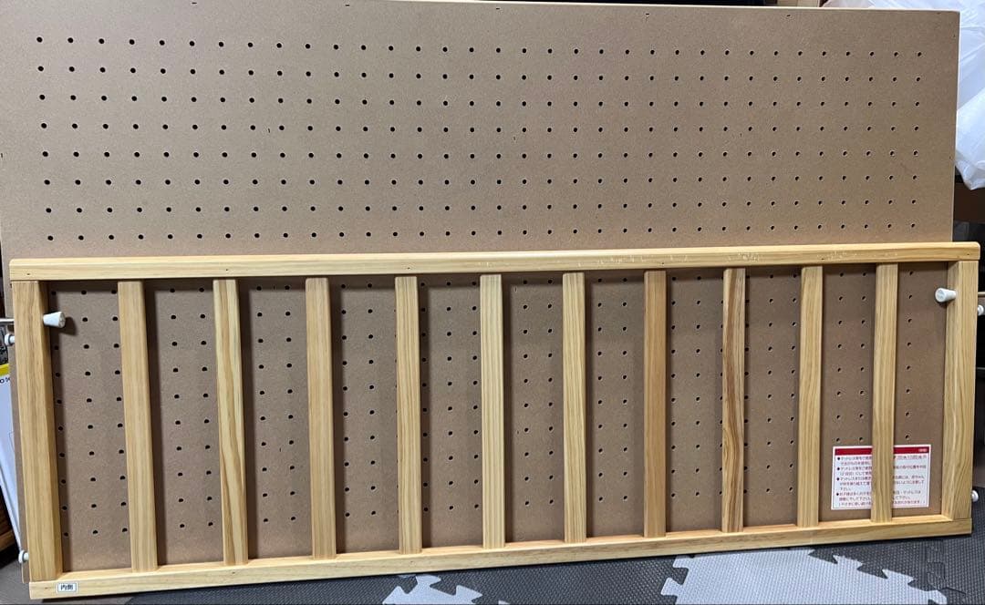 KATOJI カトージ 高さ調節可能、収納付き 木製 ベビーベッド