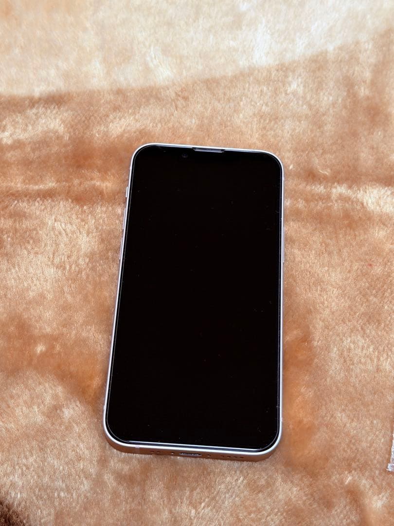 美品　iPhone13mini 256GB PINK クリアケース付き