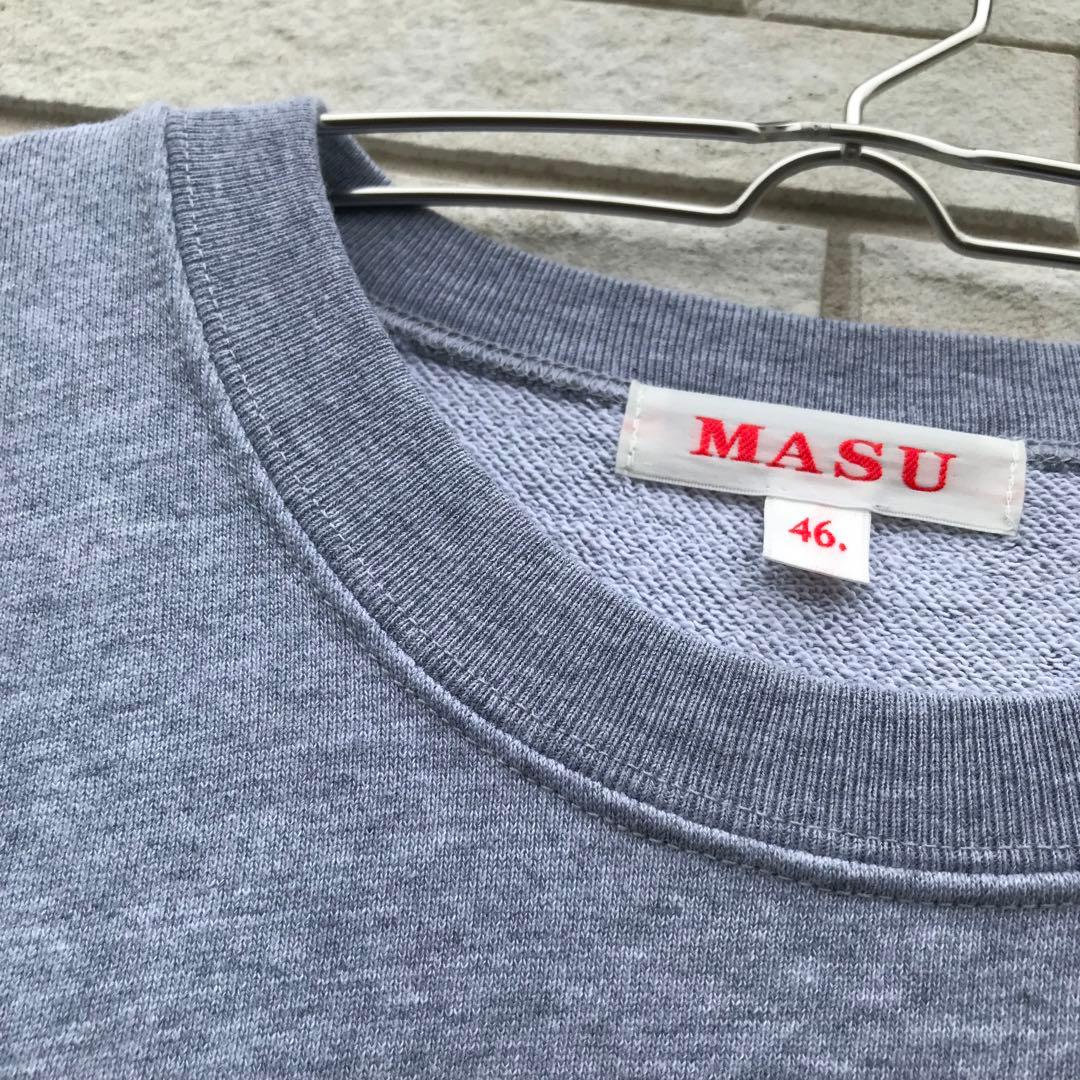 エムエーエスユー　MASU　スウェット　46　グレー