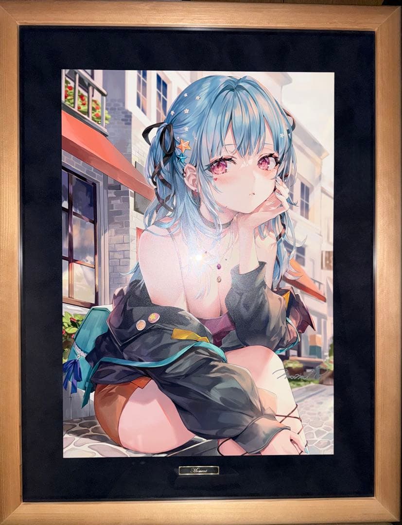 こ*ろ様 《正規品/貴重》アールビバン版画 ももこ Moment