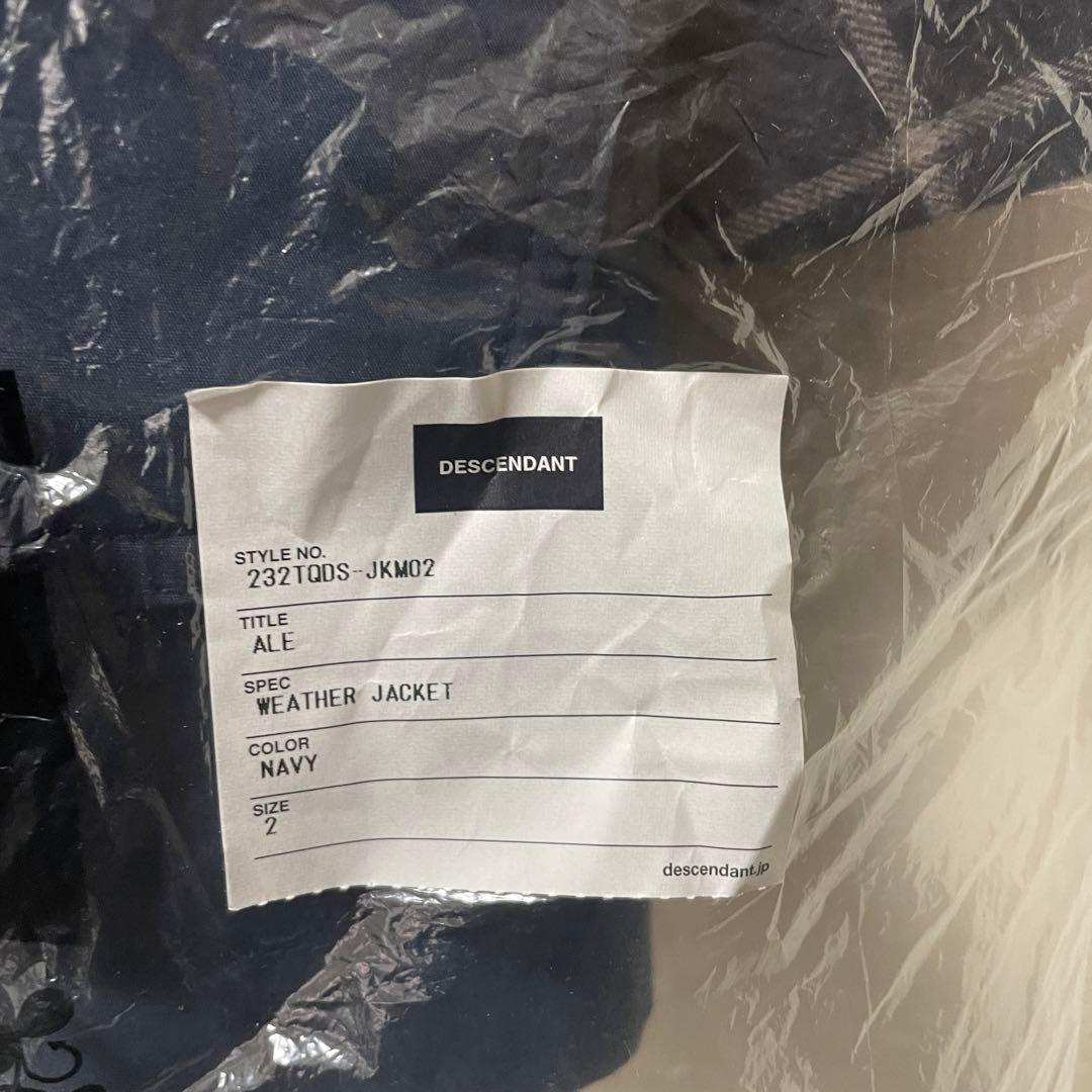 ジャケット・アウター DESCENDANT/ALE WEATHER JACKET