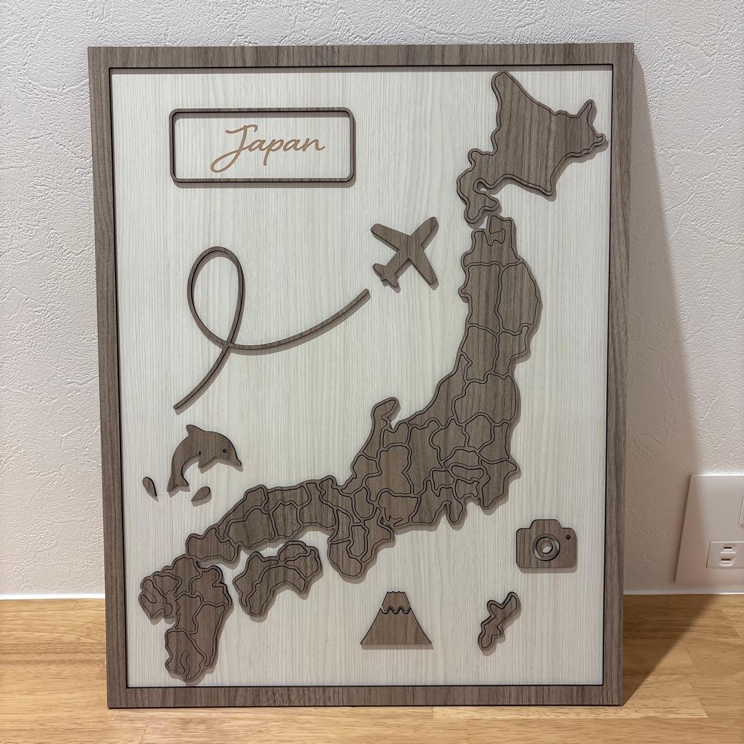 くらしなごやか　トラベラーマップパズル※値引き可