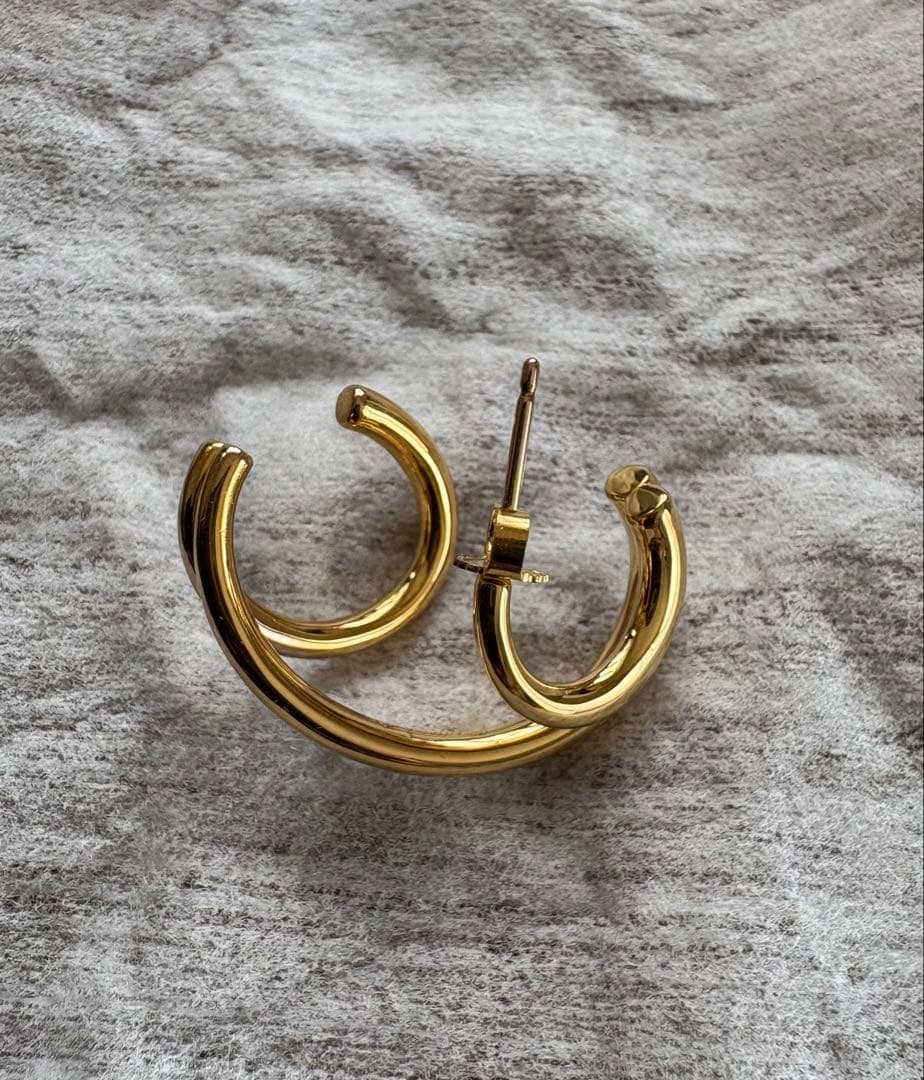 新品 シャルロット シェネ 片耳（右用 ）3連ピアス