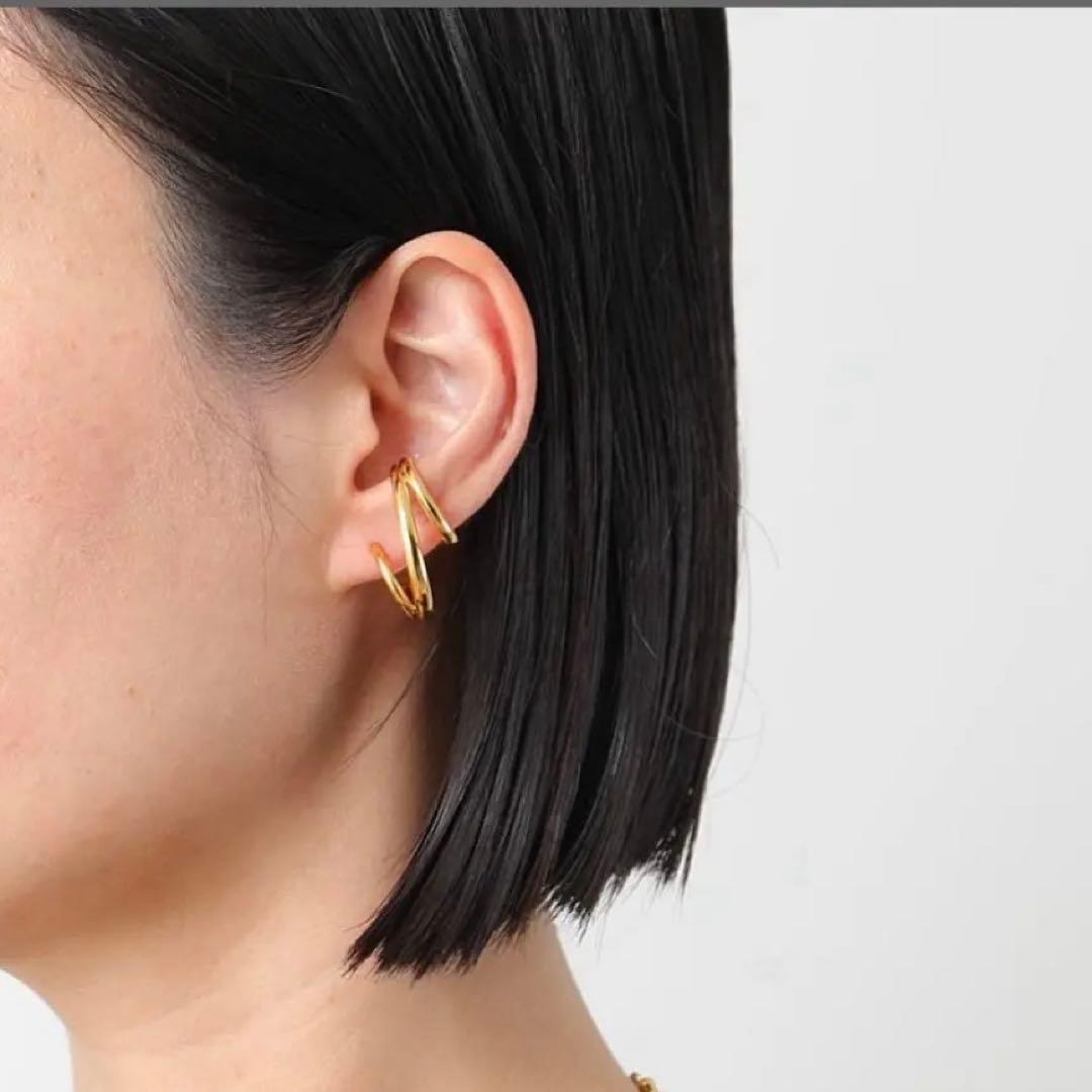 新品 シャルロット シェネ 片耳（右用 ）3連ピアス