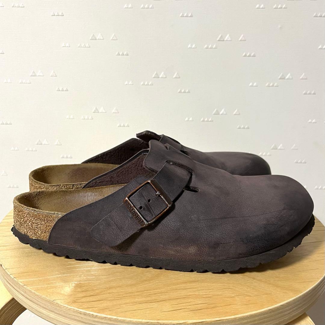 ドイツ製 古着 ビルケンシュトック ボストン レザー