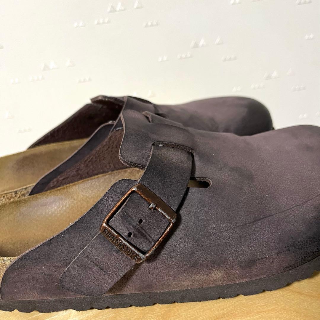 ドイツ製 古着 ビルケンシュトック ボストン レザー