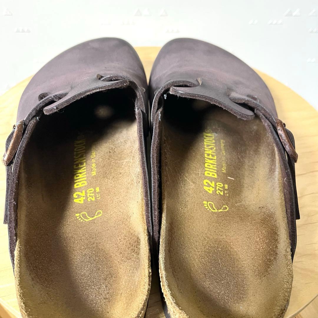 ドイツ製 古着 ビルケンシュトック ボストン レザー