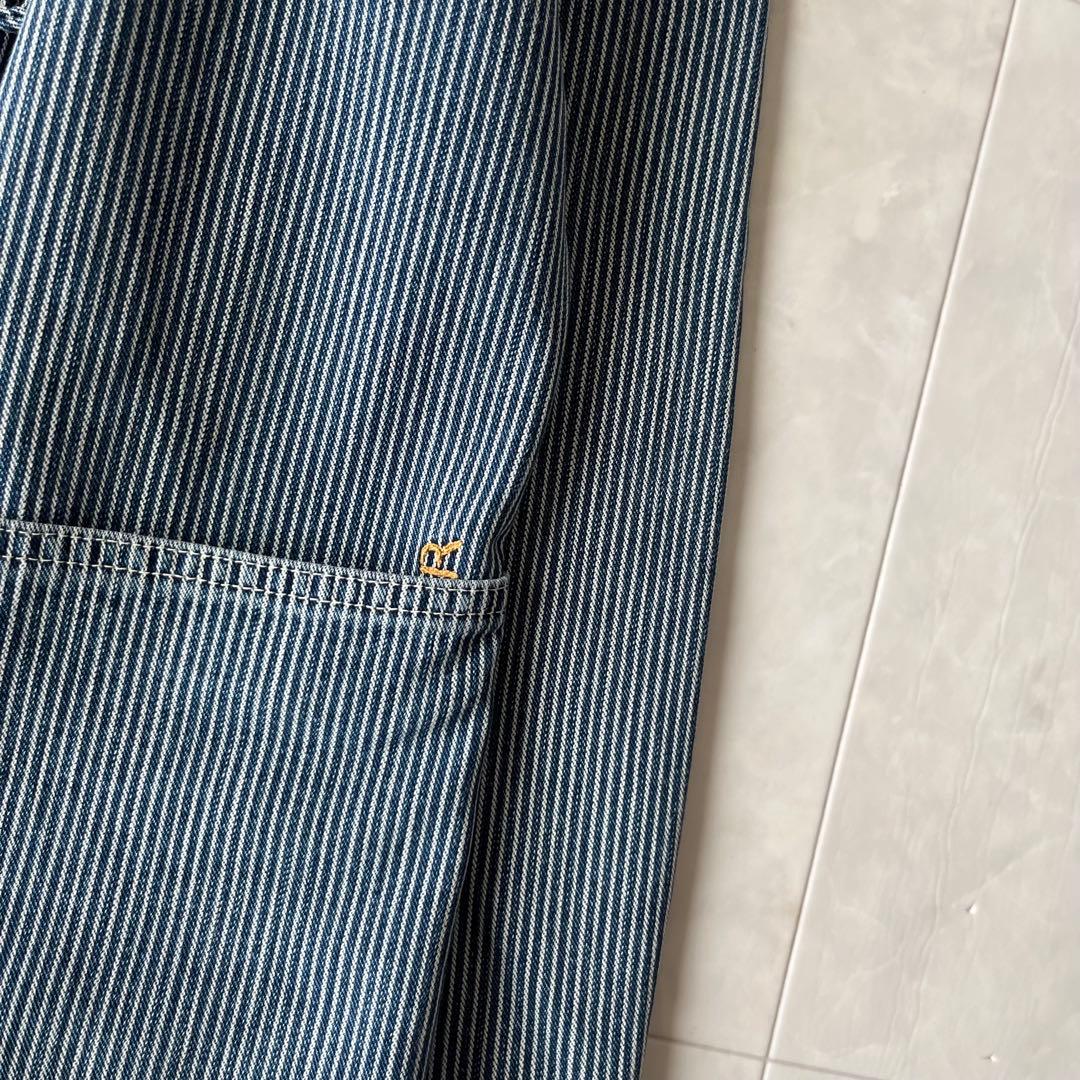 美品✨45R 45rpm カバーオールジャケット ヒッコリー 3 日本製 綿