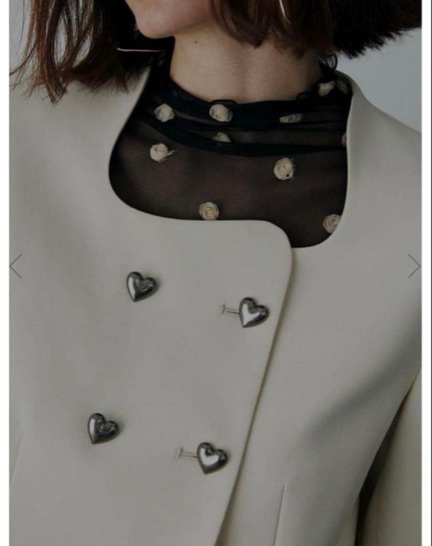 OTONA MUSE CURVE HEART JACKET【Mサイズ】