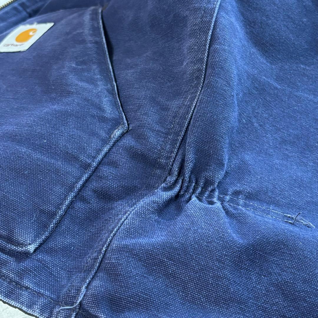 90's カーハート ベスト ネイビー ナス紺 フェード M ステューシー