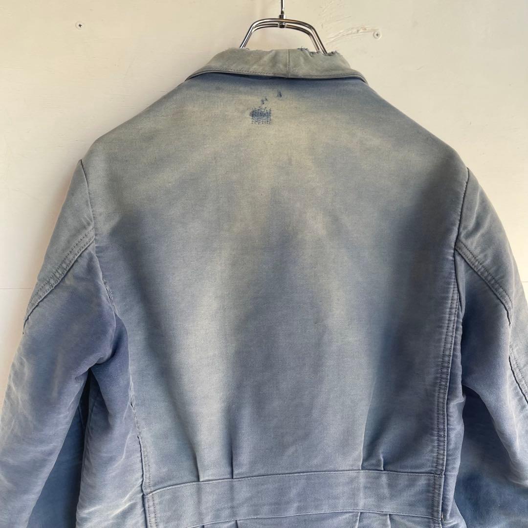 60s フレンチ モールスキンジャケット ワークジャケット ユーロ ヨーロッパ