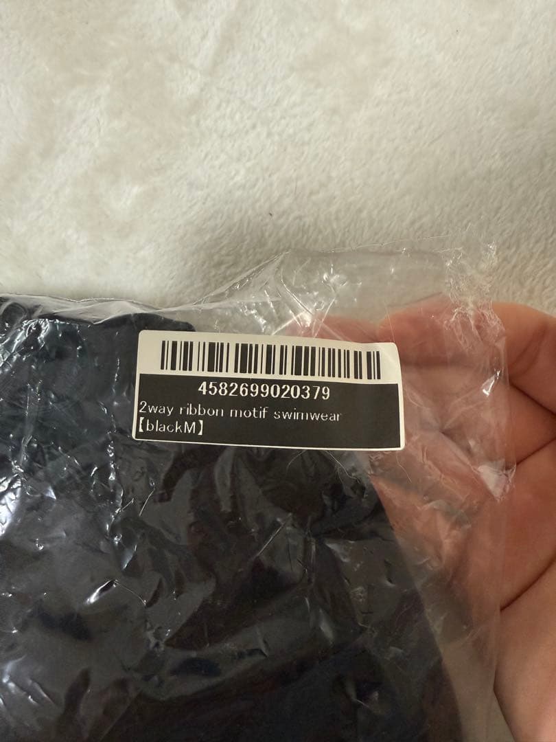 【新品】JUDIN 2way ribbon motif swimwear M