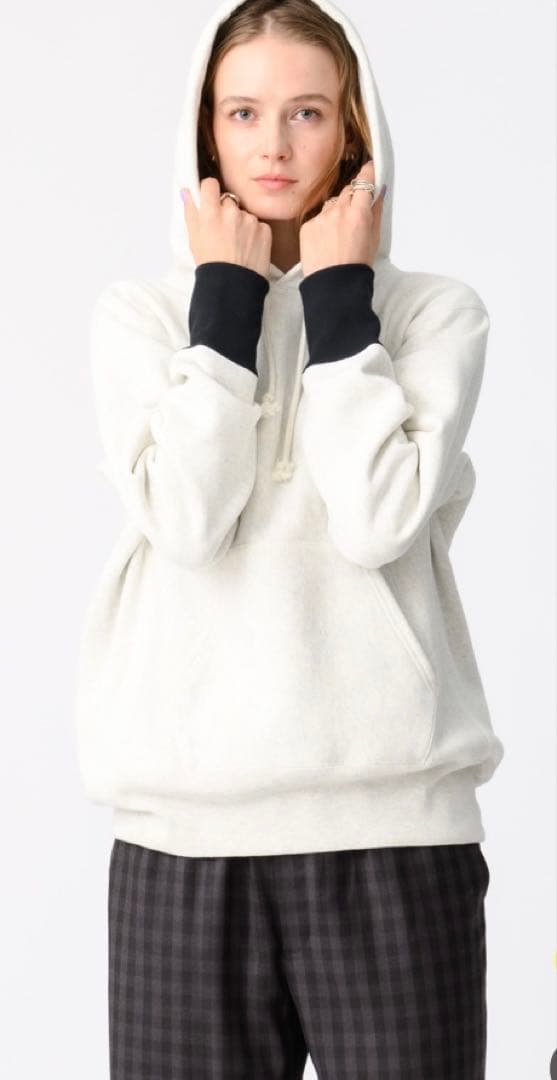 ロンハーマン別注チャンピオン　プルオーバー フーディー　Sサイズ　オートミール