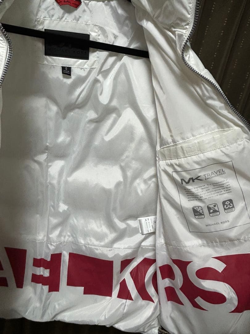 MICHAEL KORS ホワイトダウンジャケット　S