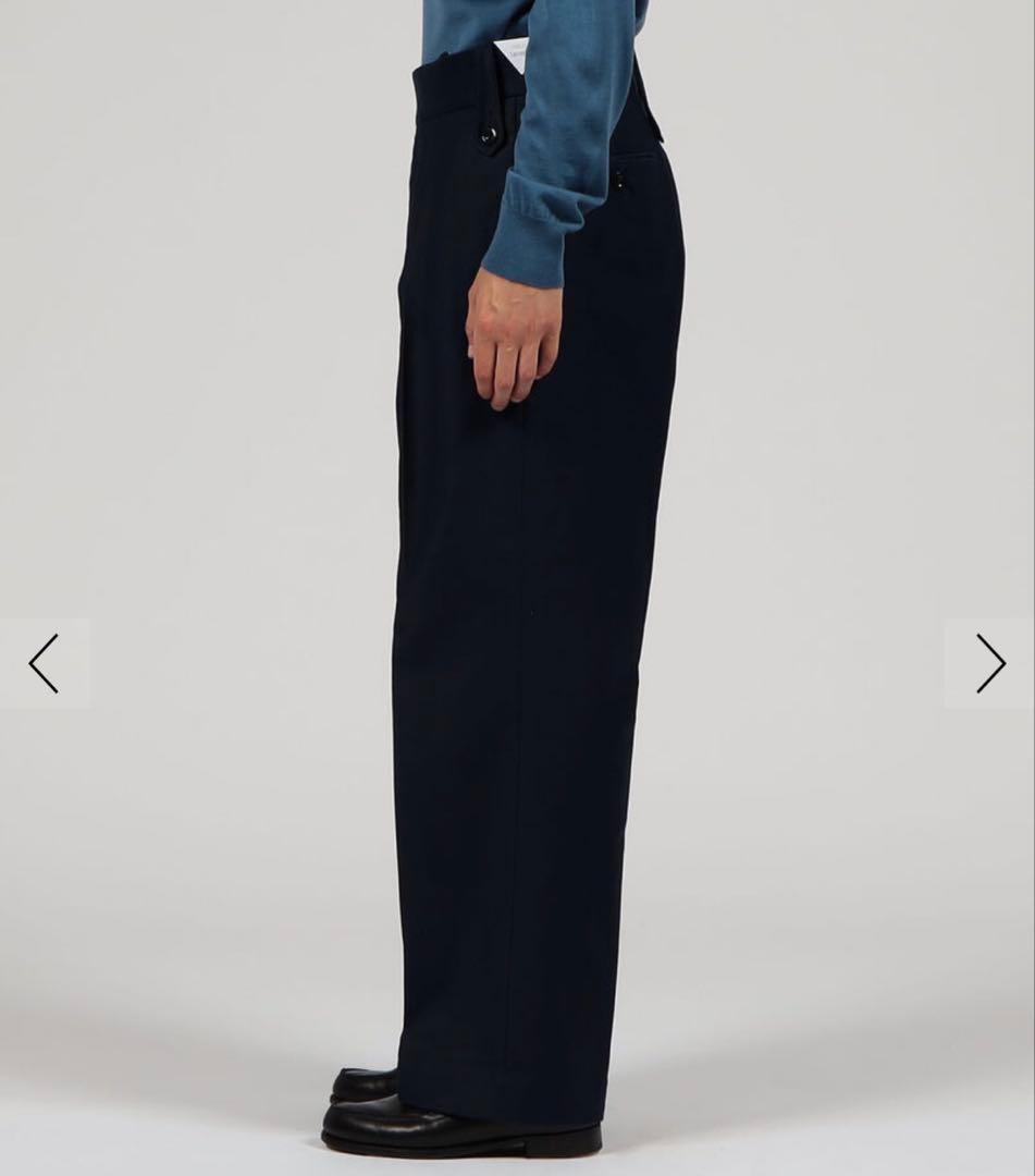 タンジェント　ヘンリー　スラックス　チノパン　タック　38 グレー