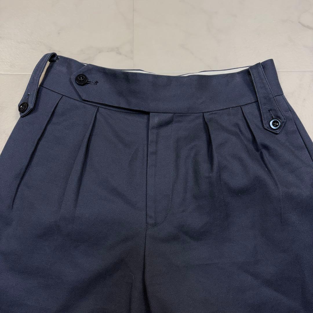 タンジェント　ヘンリー　スラックス　チノパン　タック　38 グレー