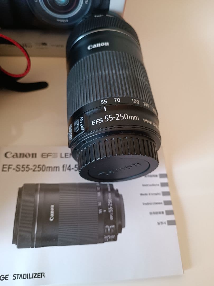 Canon 55-250mmレンズ 新品同様