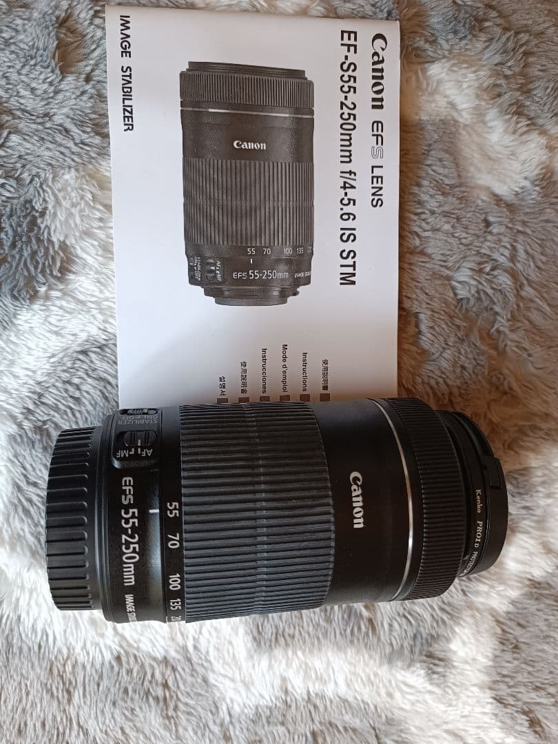 Canon 55-250mmレンズ 新品同様