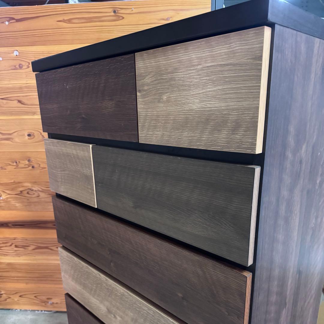 ニトリ ハイチェスト ランダム 幅80cm タンス