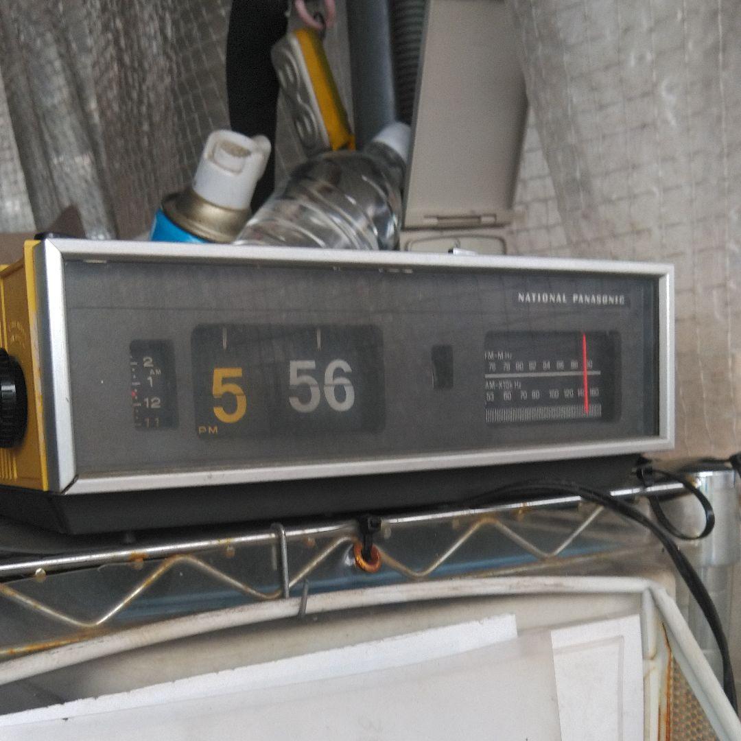 ナショナルパナソニック　ラジオ　レトロ　インテリア