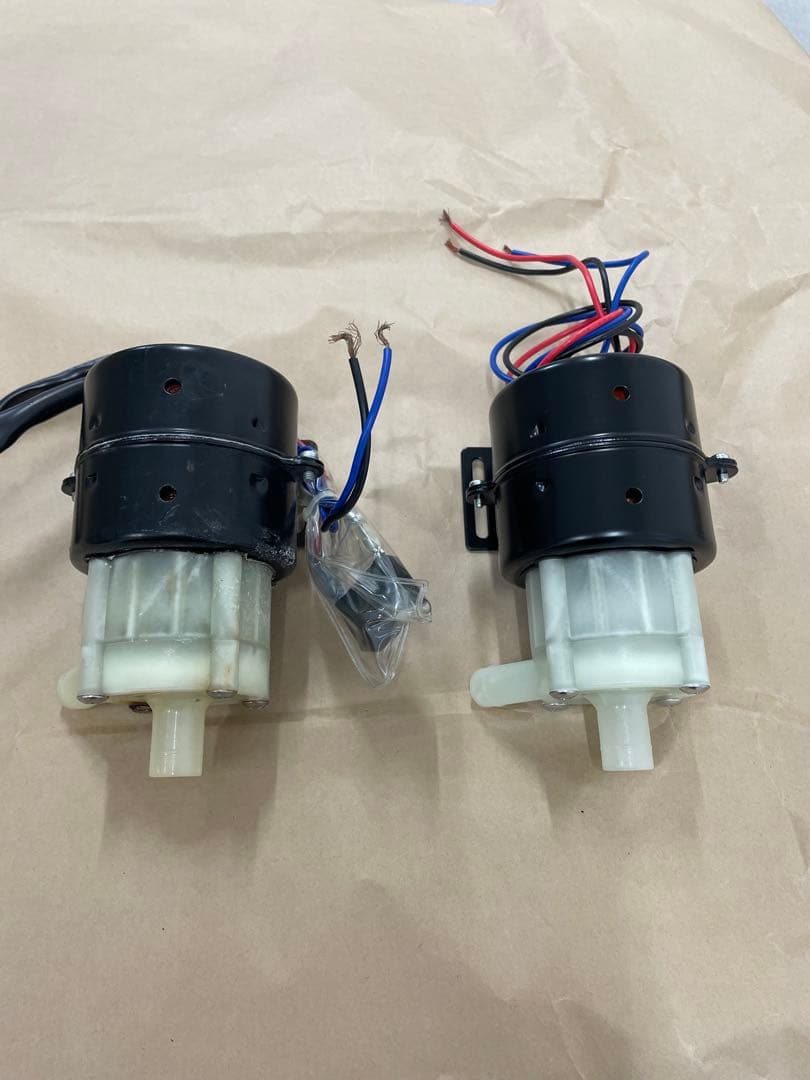 製氷機　製氷水黒ポンプ　2個セット