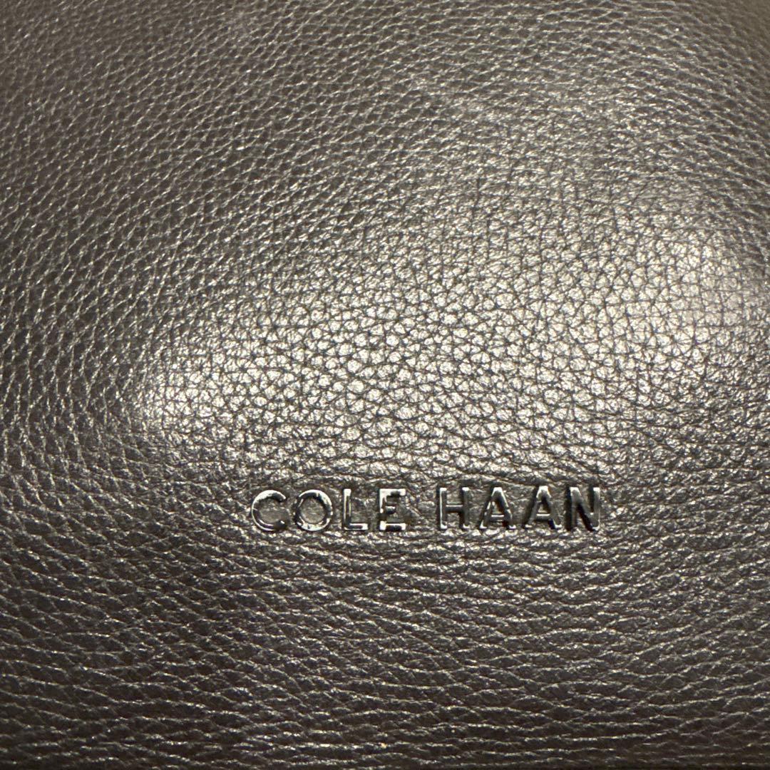 COLE HAAN 黒 レザーリュック