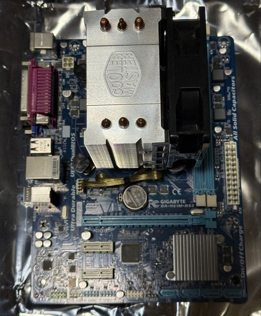 GIGABYTE GA-H61M-DS2 マザーボード＋core i7cpu