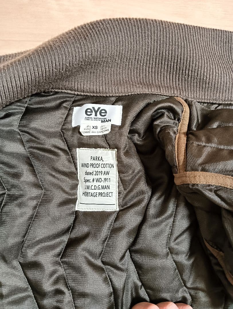 eYe COMMEdesGARCONS JUNYA WATANABE　ジャケット