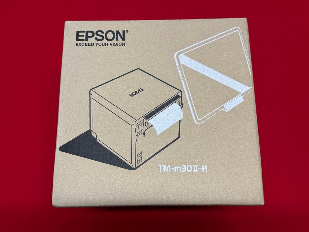 新品未使用品 EPSON TM-m30Ⅱ-H ブラック レシートプリンター ②