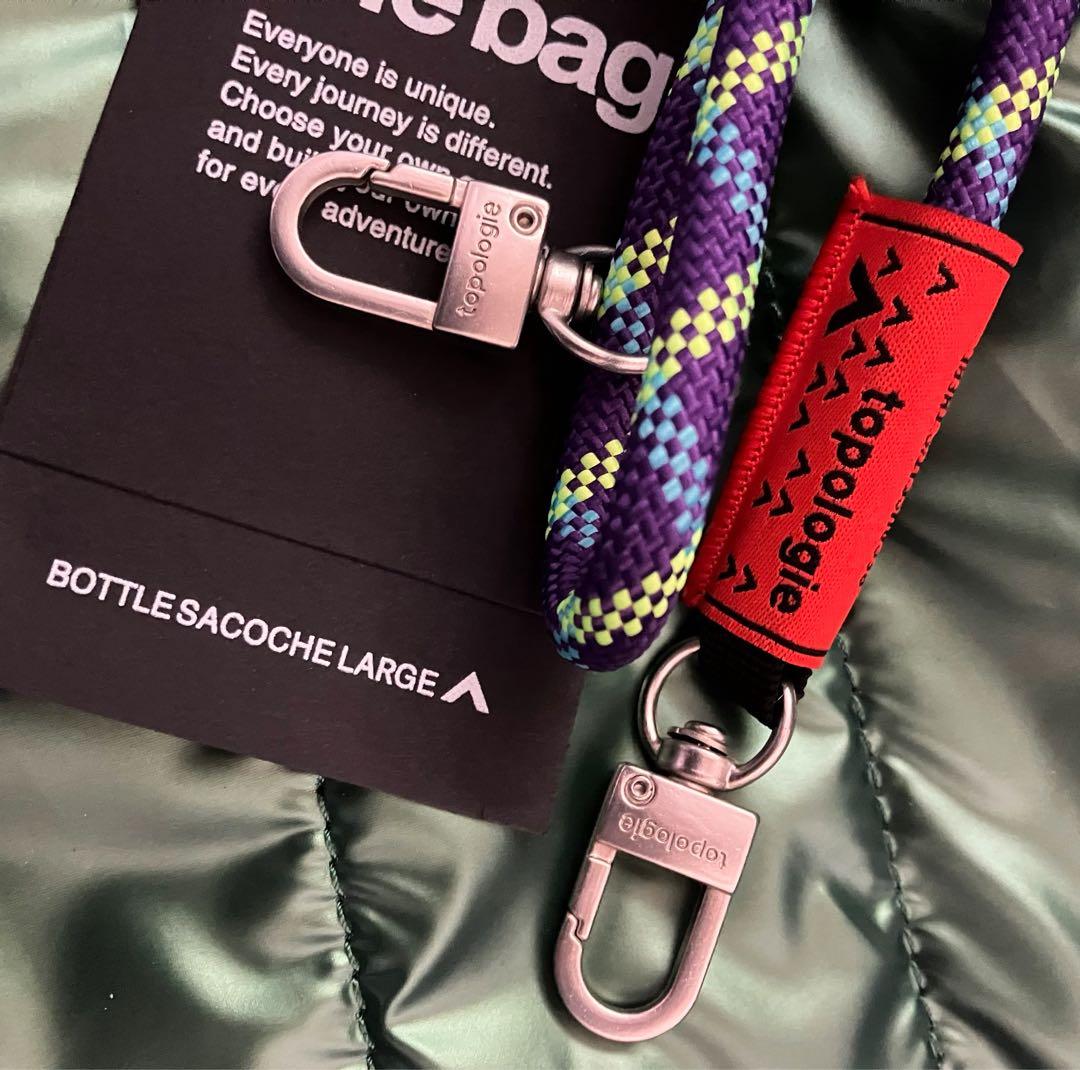 未使用新品　topologie トポロジー ボトルサコッシュ　ラージ　緑