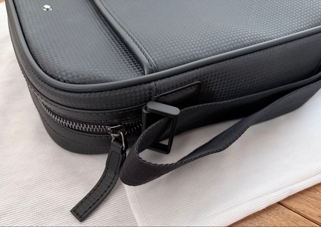 MONTBLANC ブラック ショルダーバッグ